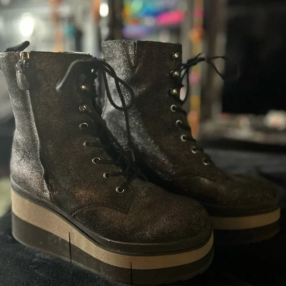 Naked feet Burnout Leather Boots 🌸 - Picture 12 of 13